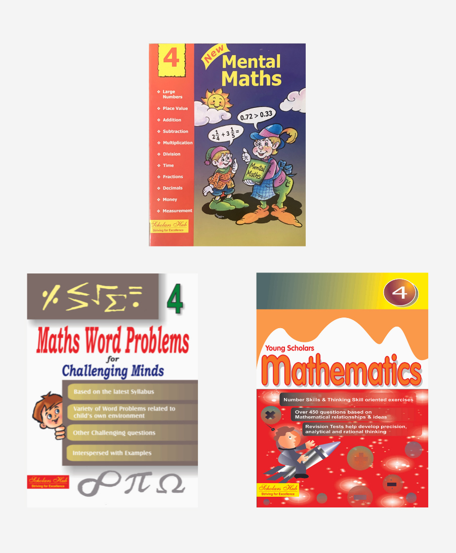 Maths WorkBook Combo Mental Maths Set of 3 Books - English-image-49