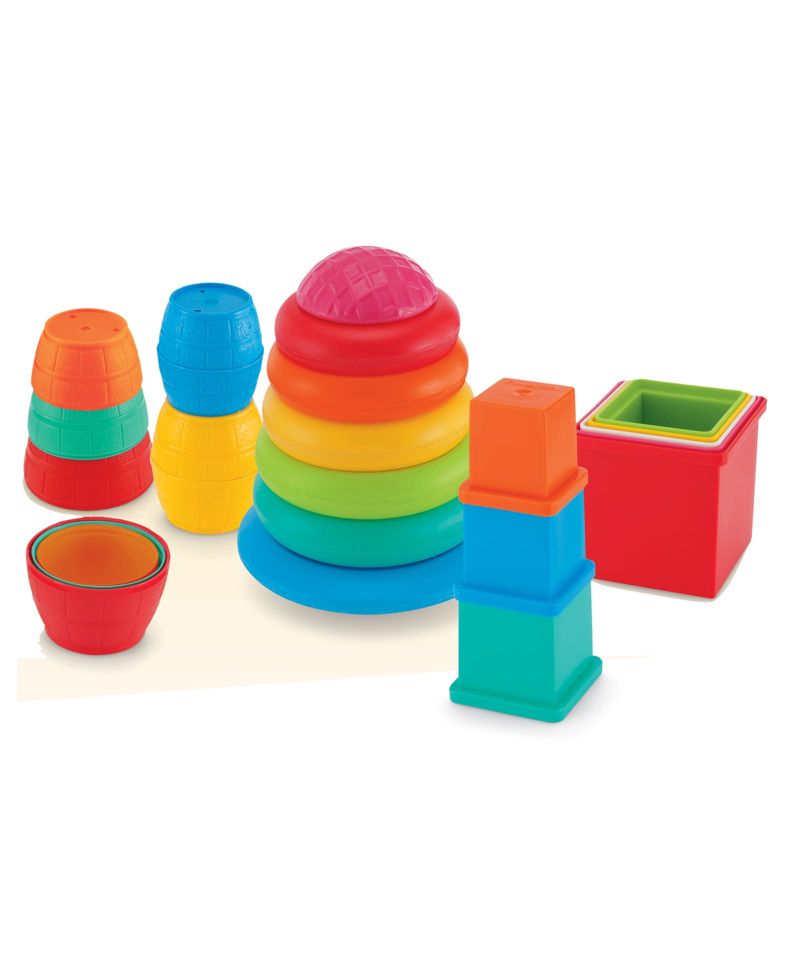 Funskool Giggles Pull Stack N Link Toy Set - Multicolour-picture-11