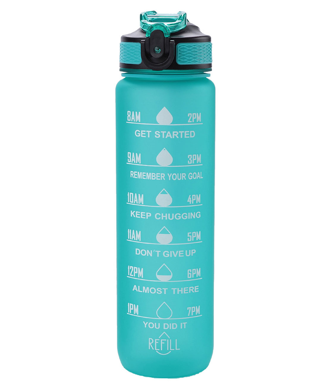 The Better Home Tritan BPA Free sports Bottle Green - 1 L-picture-48