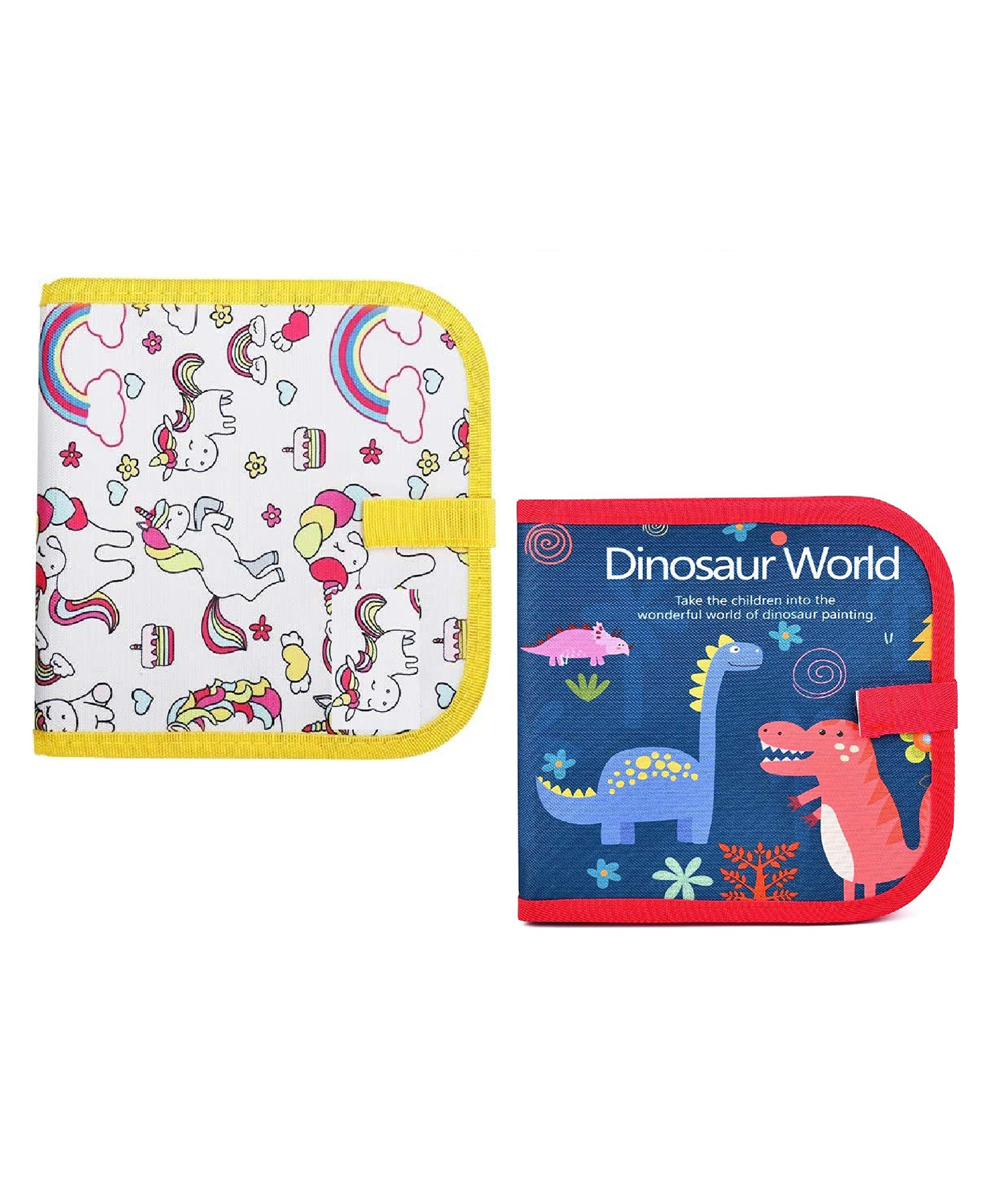 New Pinch Wipe and Clean Doodle Magic Drawing Book with Magic Colors and Wipes Pack of 2 - 14 Pages (Colour & Design May Vary)-image-32