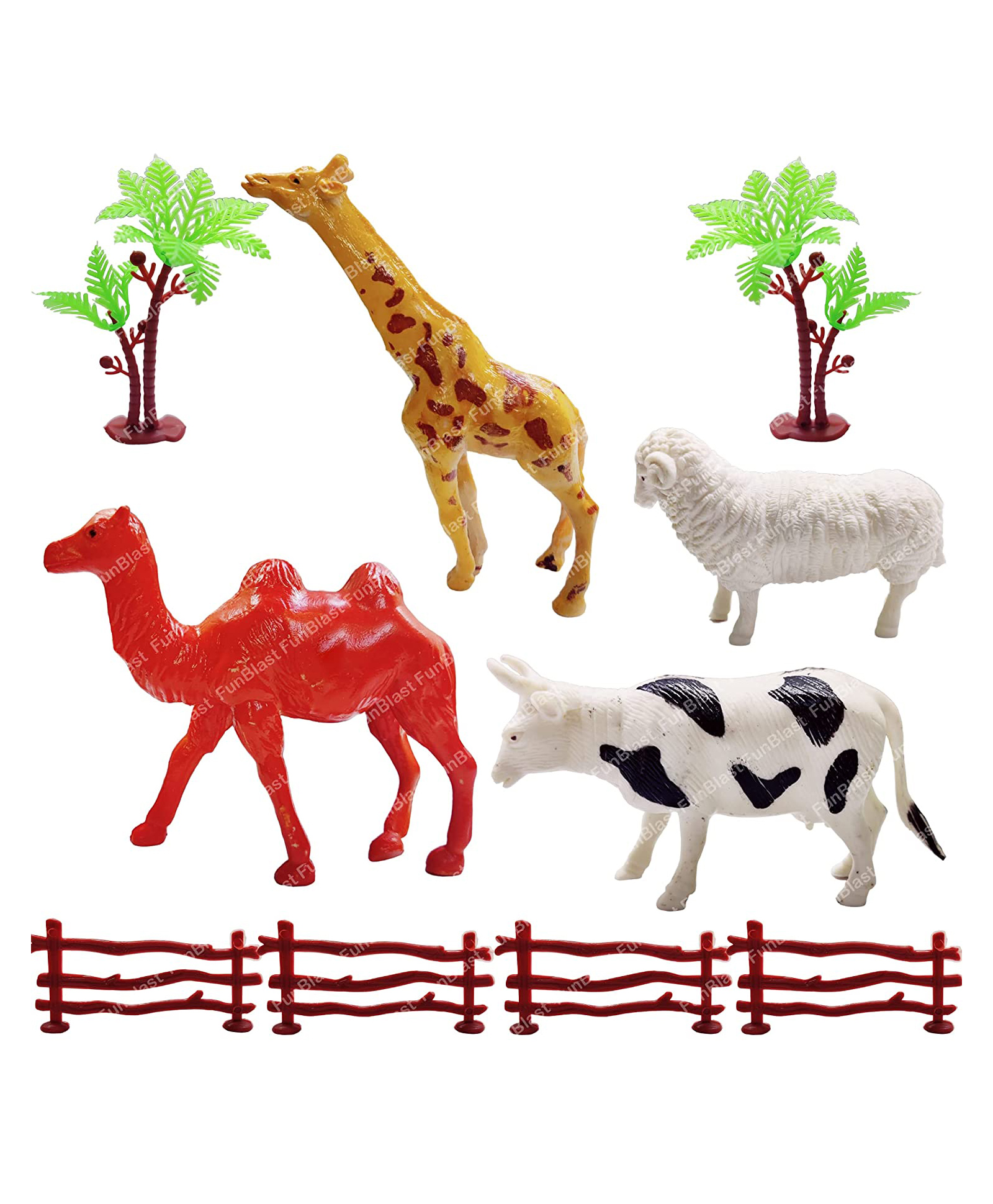 FunBlast Realistic Animal Figure Toy Set of 4 - Multicolour-image-20