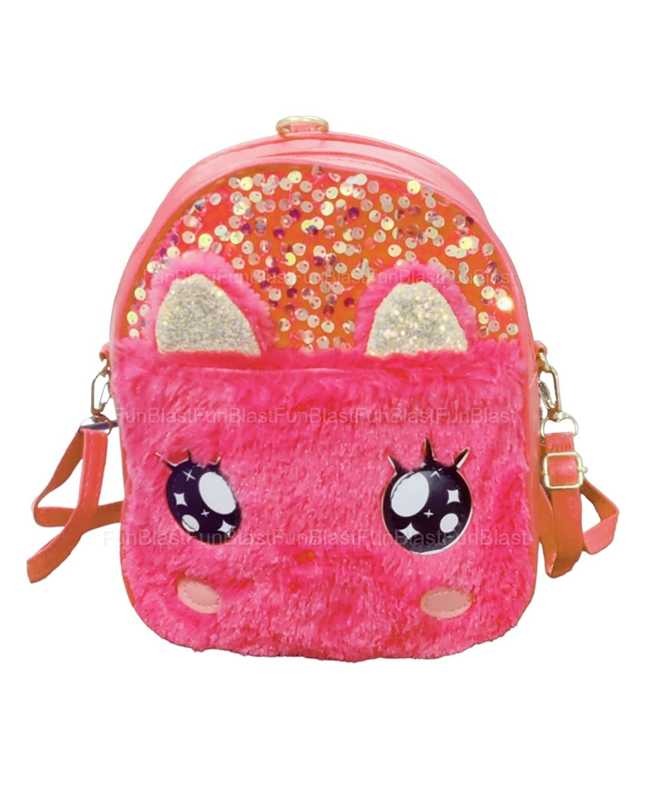 FunBlast Fancy Mini Sequin Bags Dark Pink - Height 9 Inches-image-5