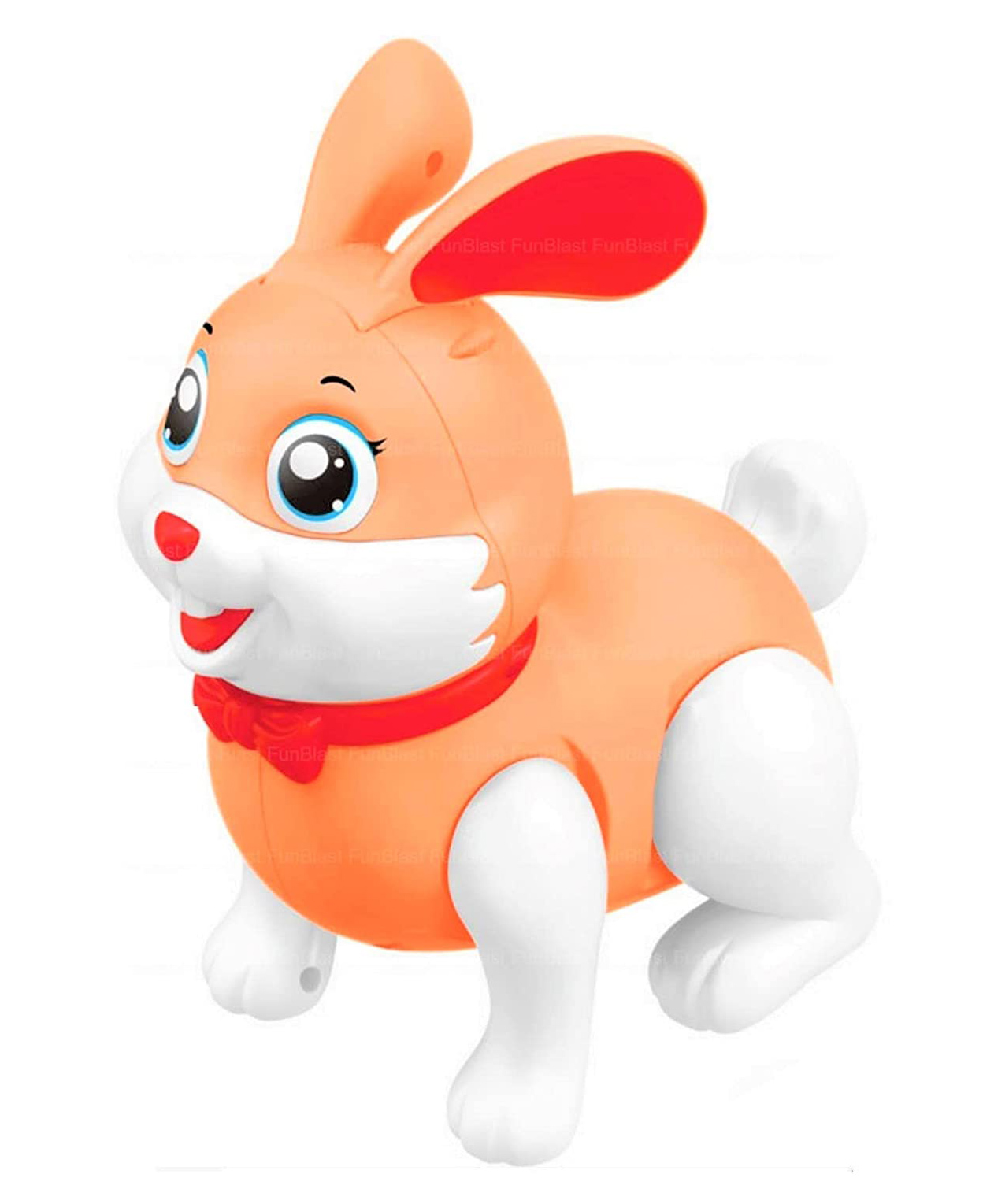 FunBlast Dancing Rabbit Toy with Flashing Light and Sound  Orange-image-13