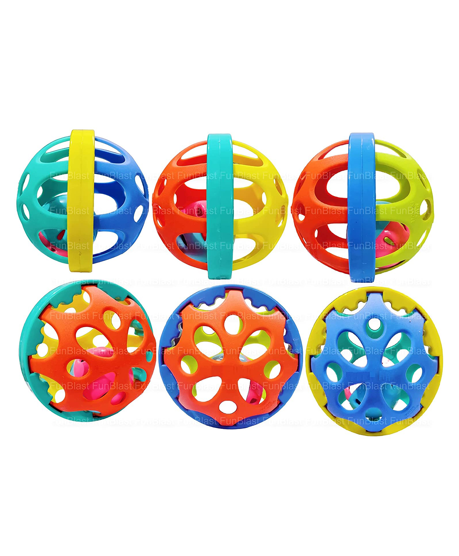 FunBlast Ball Rattle for Babies  6 Balls-image-11