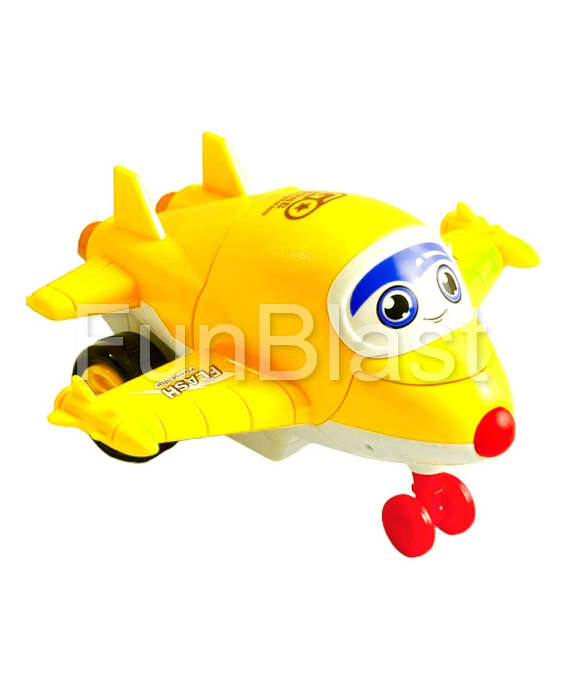 FunBlast Friction Power Toy Aeroplane for Kids  Yellow-picture-26