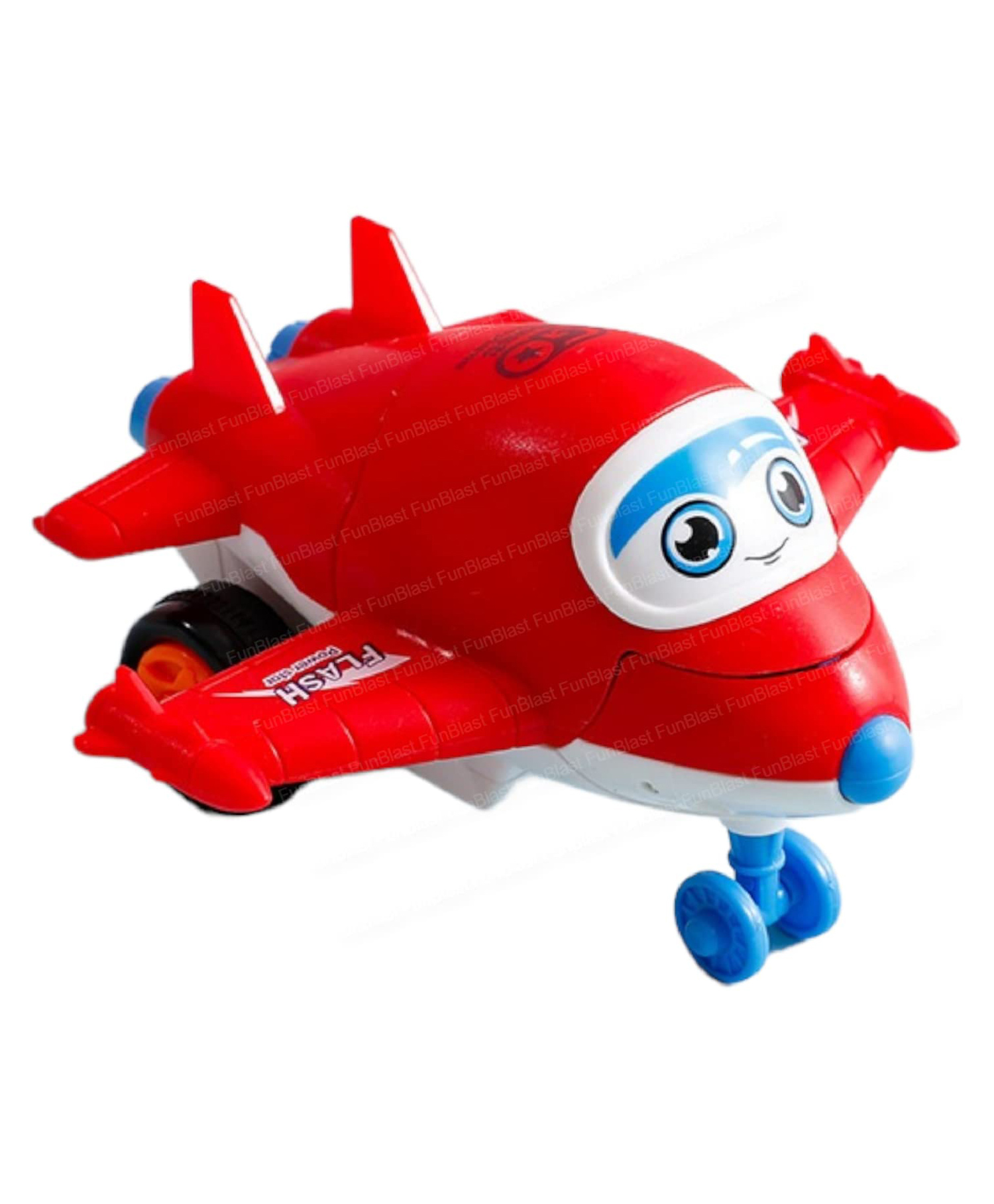 FunBlast Friction Power Toy Aeroplane for Kids  Red-picture-23
