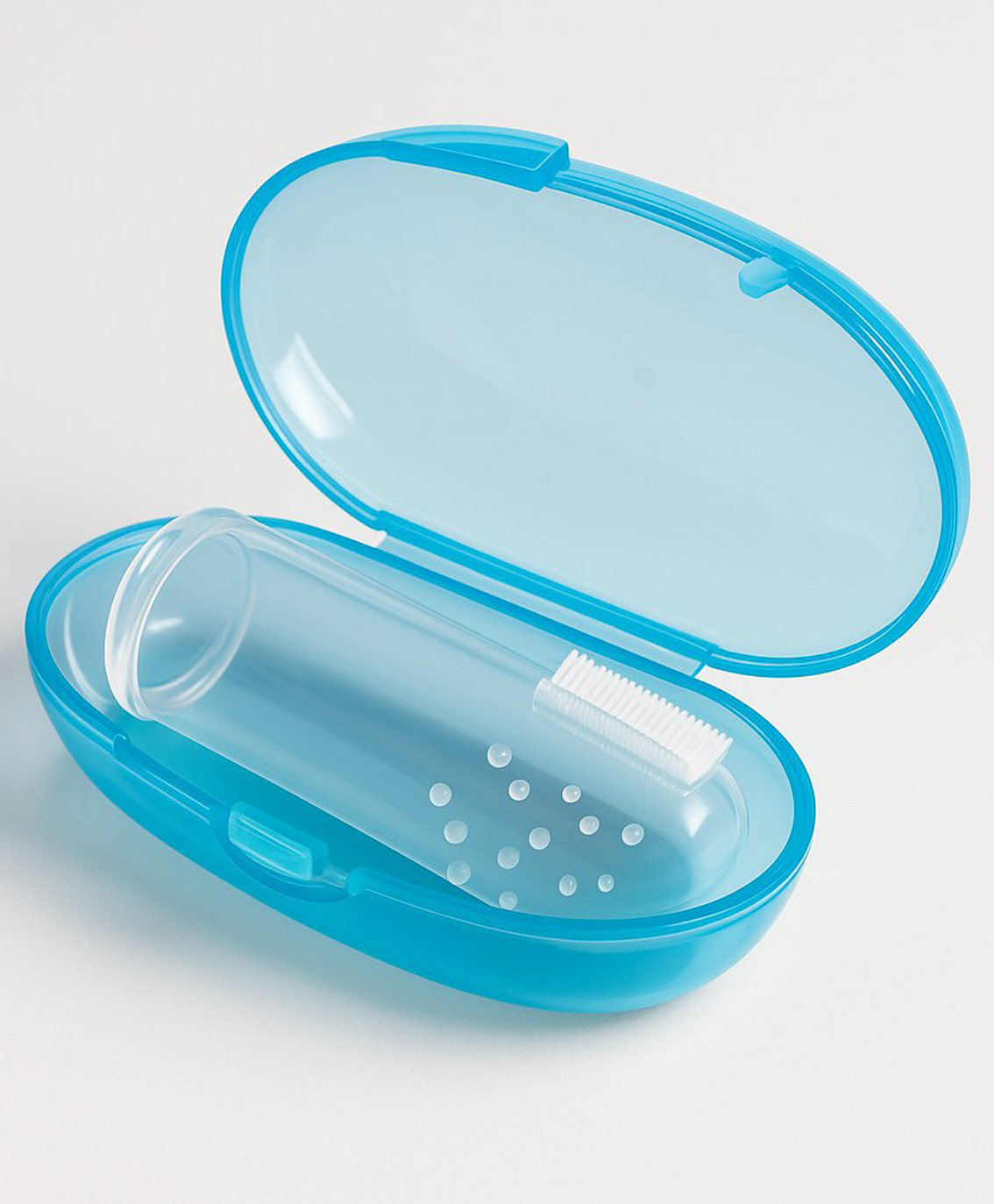 NeonateCare Silicone Baby Finger Brush for kids with Case- Multicolor ( color and design may vary)-picture-45