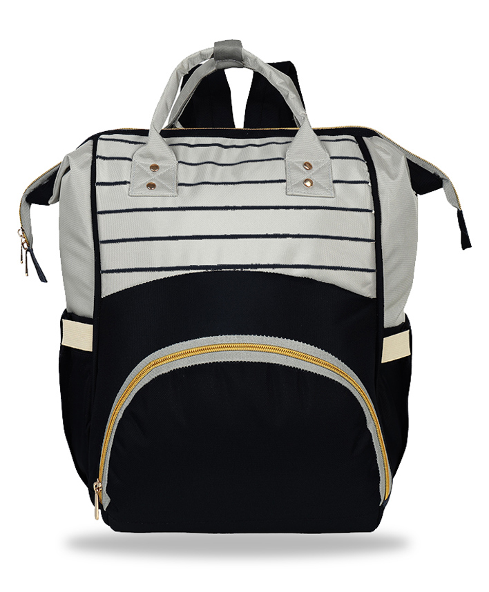 Chinmay Kids Baby Diaper Backpack for New Born - Navy Blue & Grey-image-5