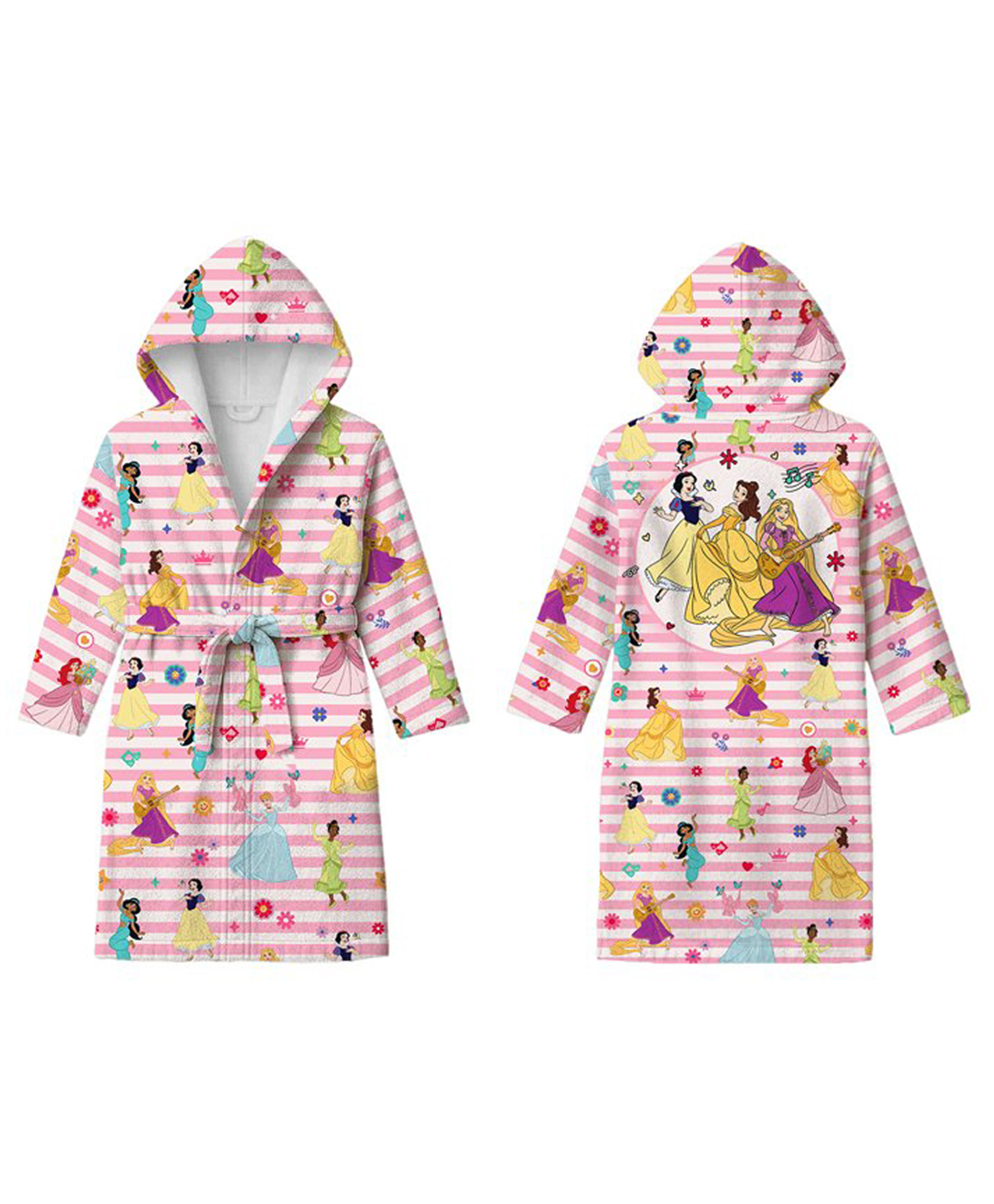 Sassoon Tom & Jerry Printed Cotton Bathrobe - Puple-image-31