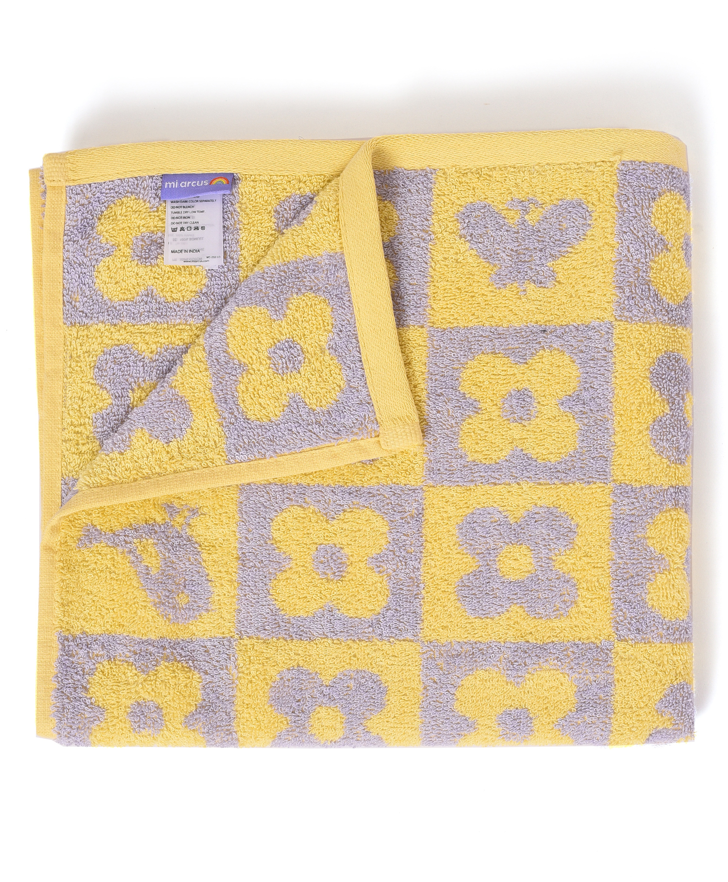 Mi Arcus Sweet Spring Popcorn Bath Towel- Purple-picture-20