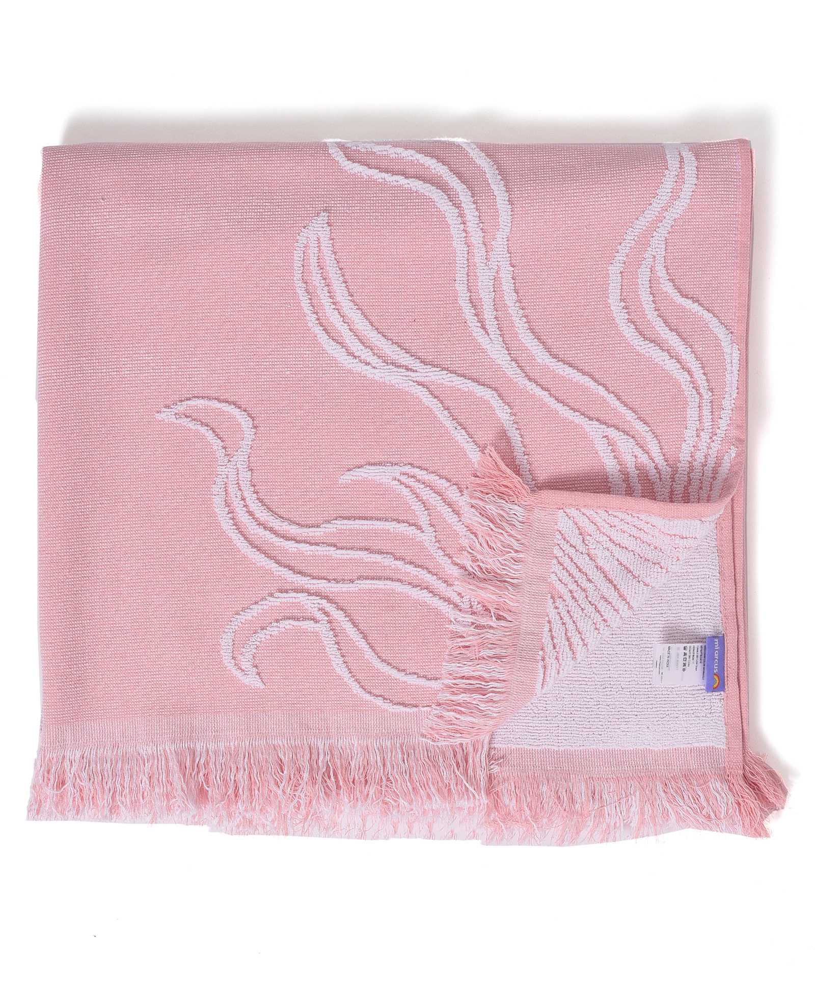 Mi Arcus Mermazing Terry Beach Towel- Pink-picture-21