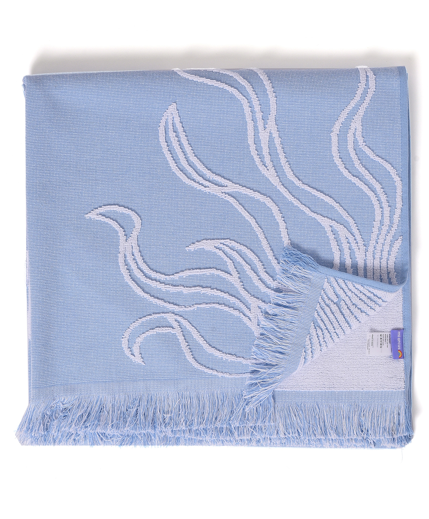 Mi Arcus Mermazing Terry Beach Towel- Blue-picture-23