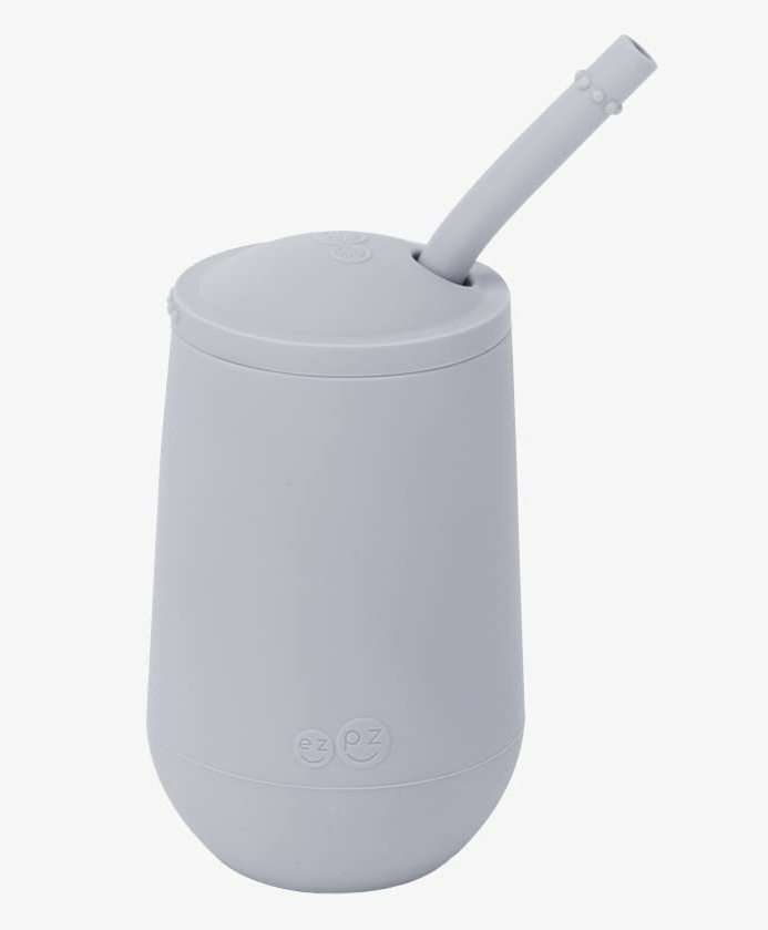 ezpz Happy Cup with Straw System Pewter - 236 ml-picture-20