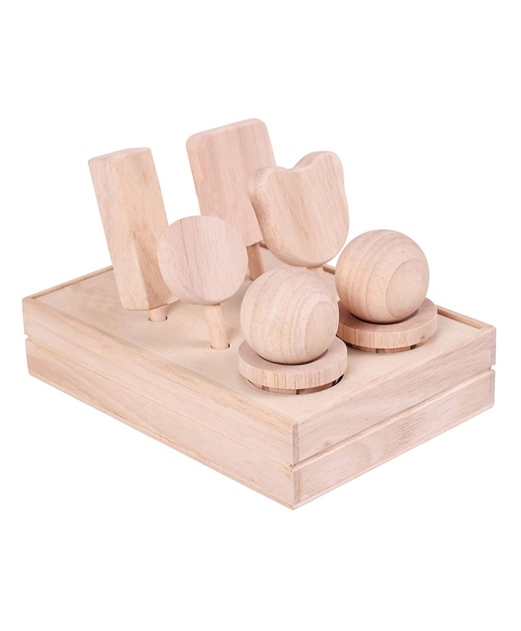 Brainsmith Wooden Ice Cream Set - Multicolour-picture-12