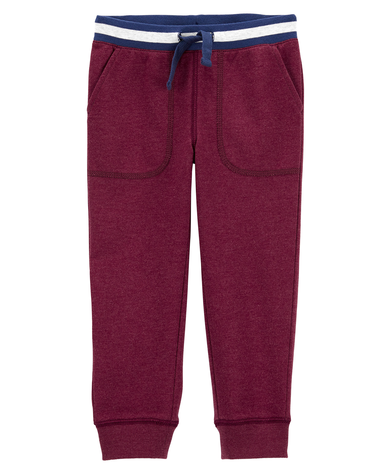 Carter's Drawstring Joggers - Red-image-36