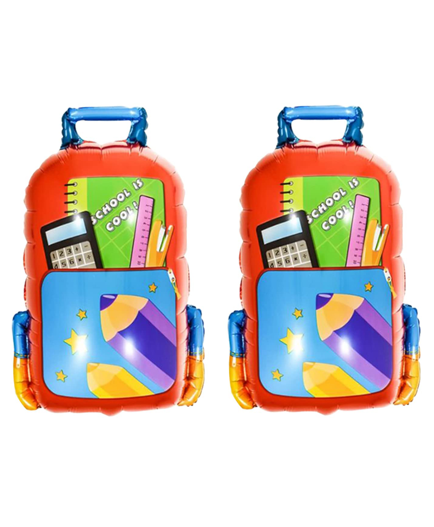 AMFIN School Foil Balloon First day of School props Foil Decoration for Kids School Bag Foil Balloon - Pack of 2-picture-16