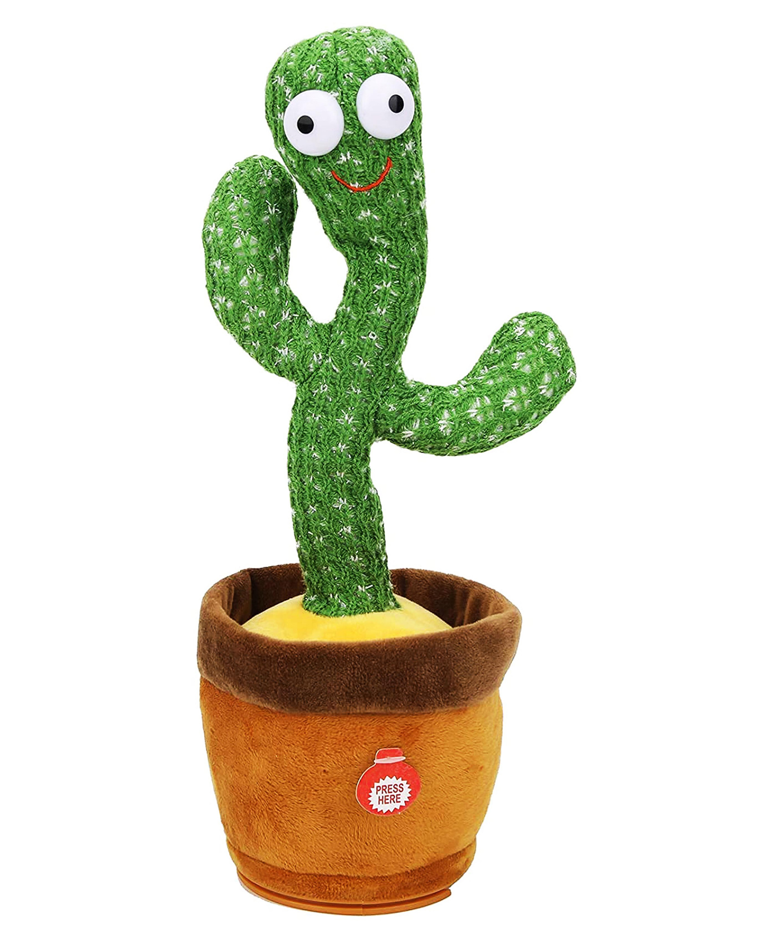 ToyMark Dancing and Talking Cactus Toy - Multicolor-image-0