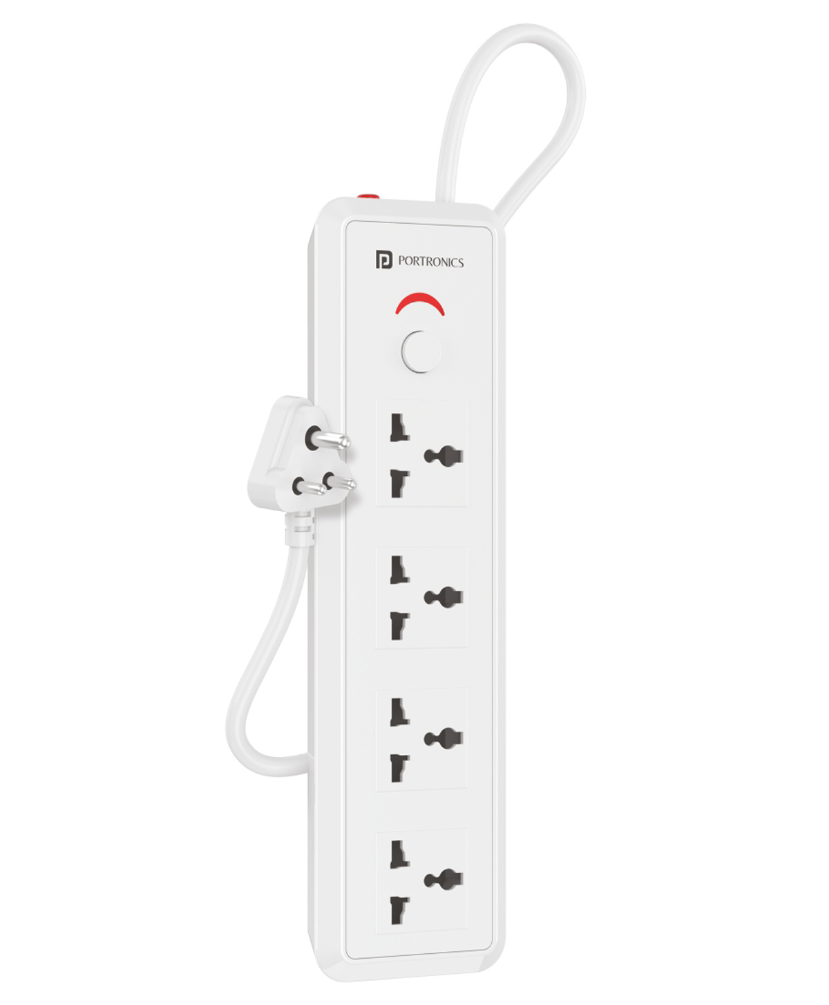 Portronics POR 1692 Power Plate 11 With 4 Power Sockets - White-picture-19