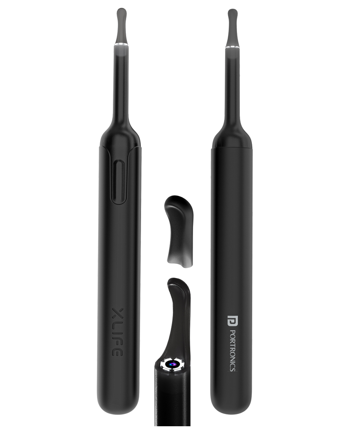 Portronics POR 1760 Xlife Smart Wireless Ear Cleaning Otoscope Black-image-48