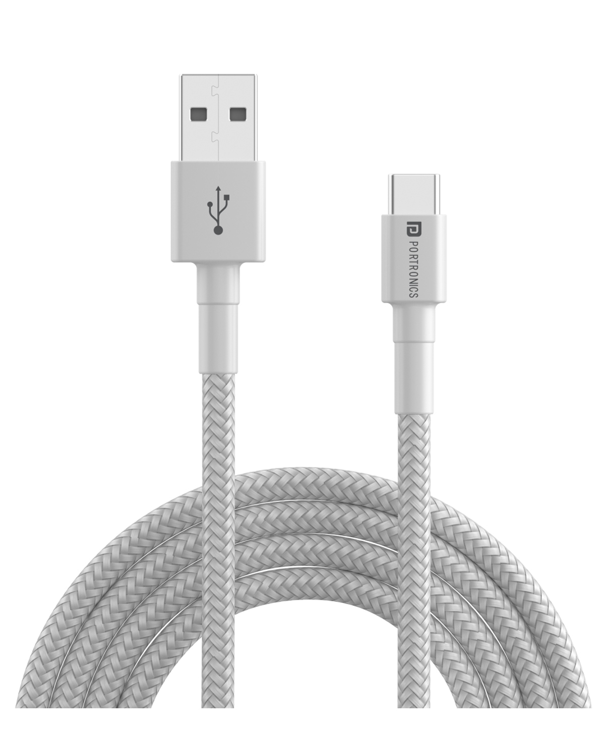 Portronics POR 1751 Konnect B 1M Type C Cable- White-image-29