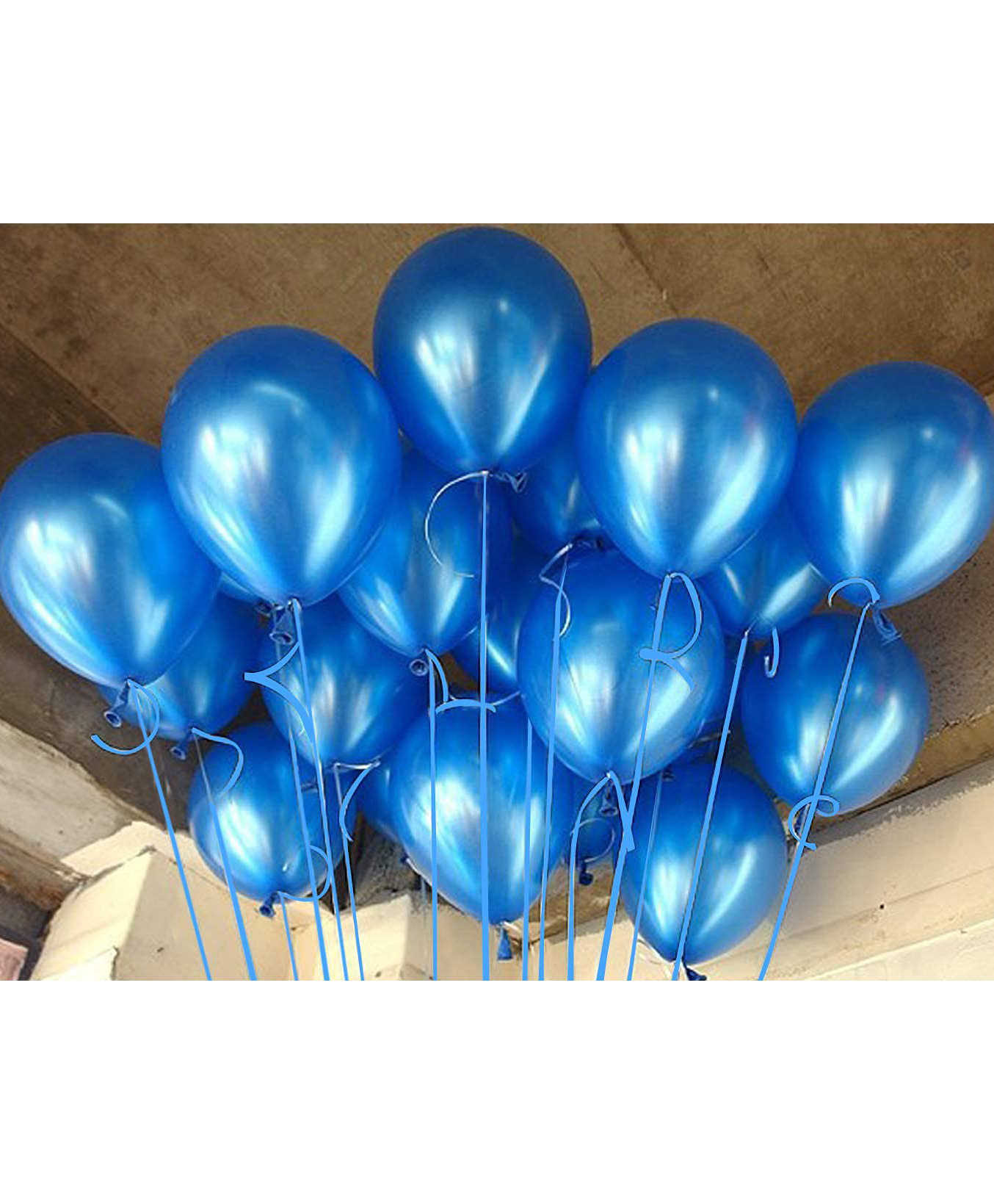 AMFIN Metallic Balloons Blue - Pack Of 50-image-24