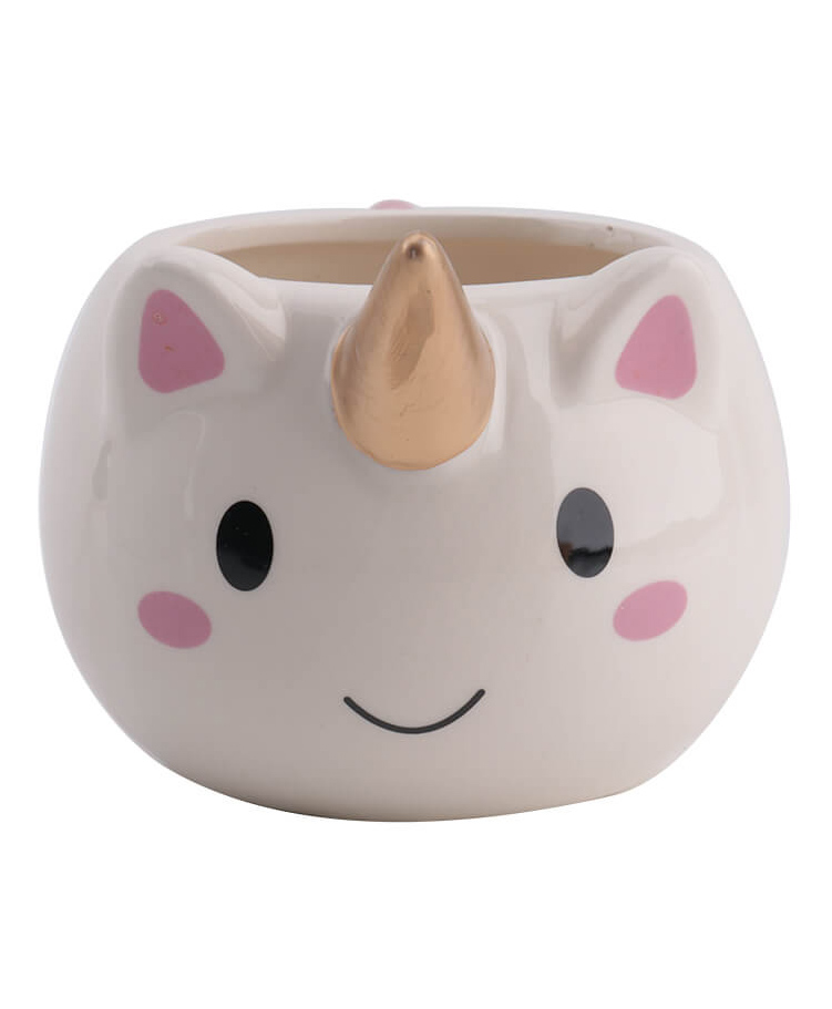 awestuffs Ceramic Unicorn 3D Mug with Rainbow Handle- 320 ml-picture-21