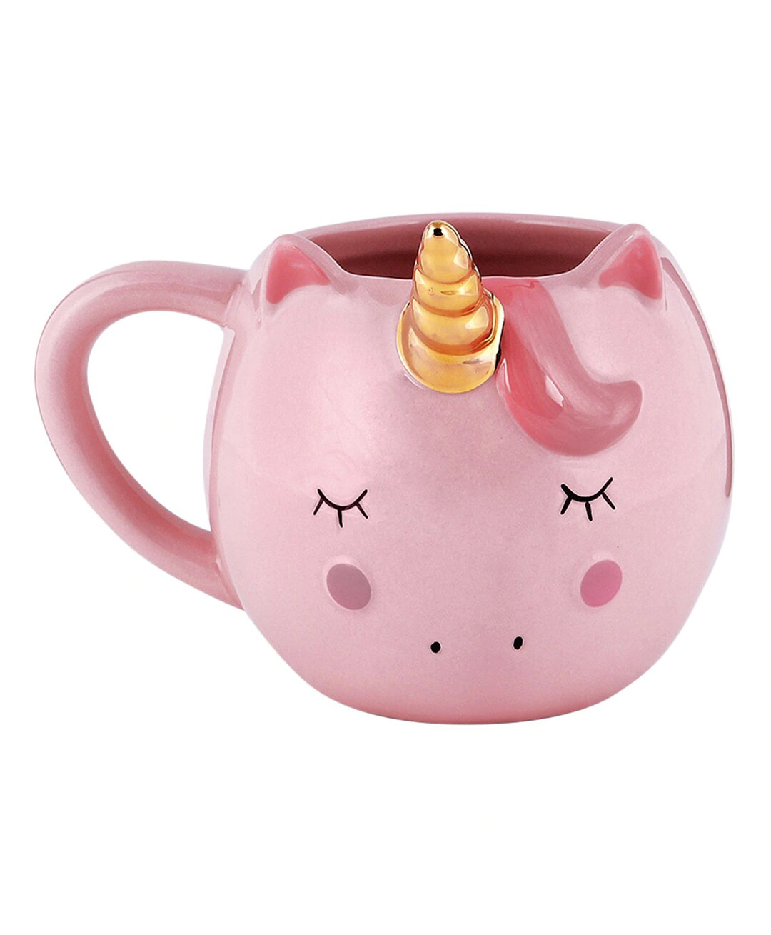 awestuffs Creative Unicorn 3D Tea Coffee Mug Pink - 350 ml-picture-22