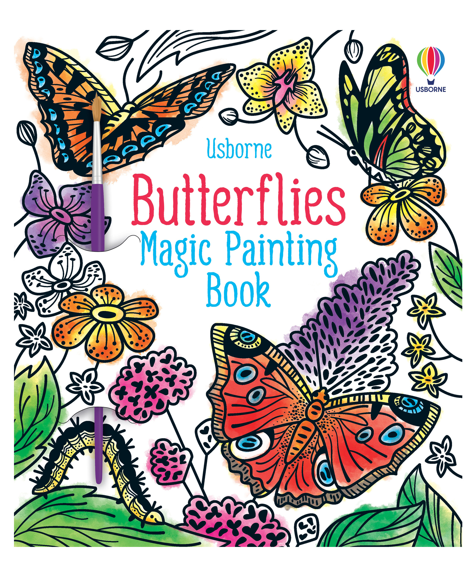 Usborne Butterflies Magic Painting Book - English-image-23