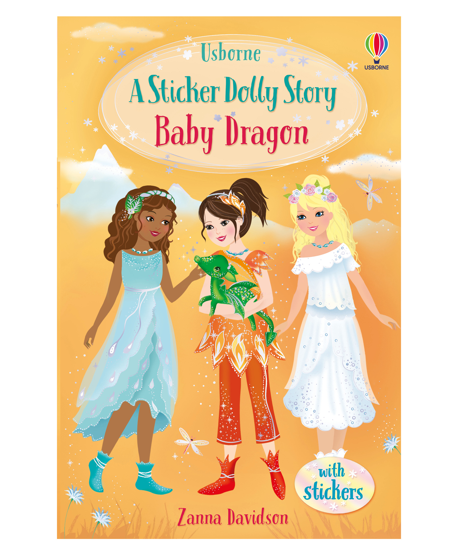 Usborne Baby Dragon Sticker Book - English-image-1