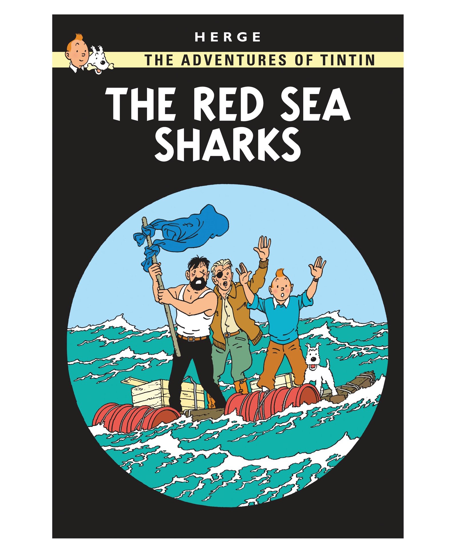 The Adventures Of Tintin: The Red Sea Sharks Comic Book By Herge - English-image-36
