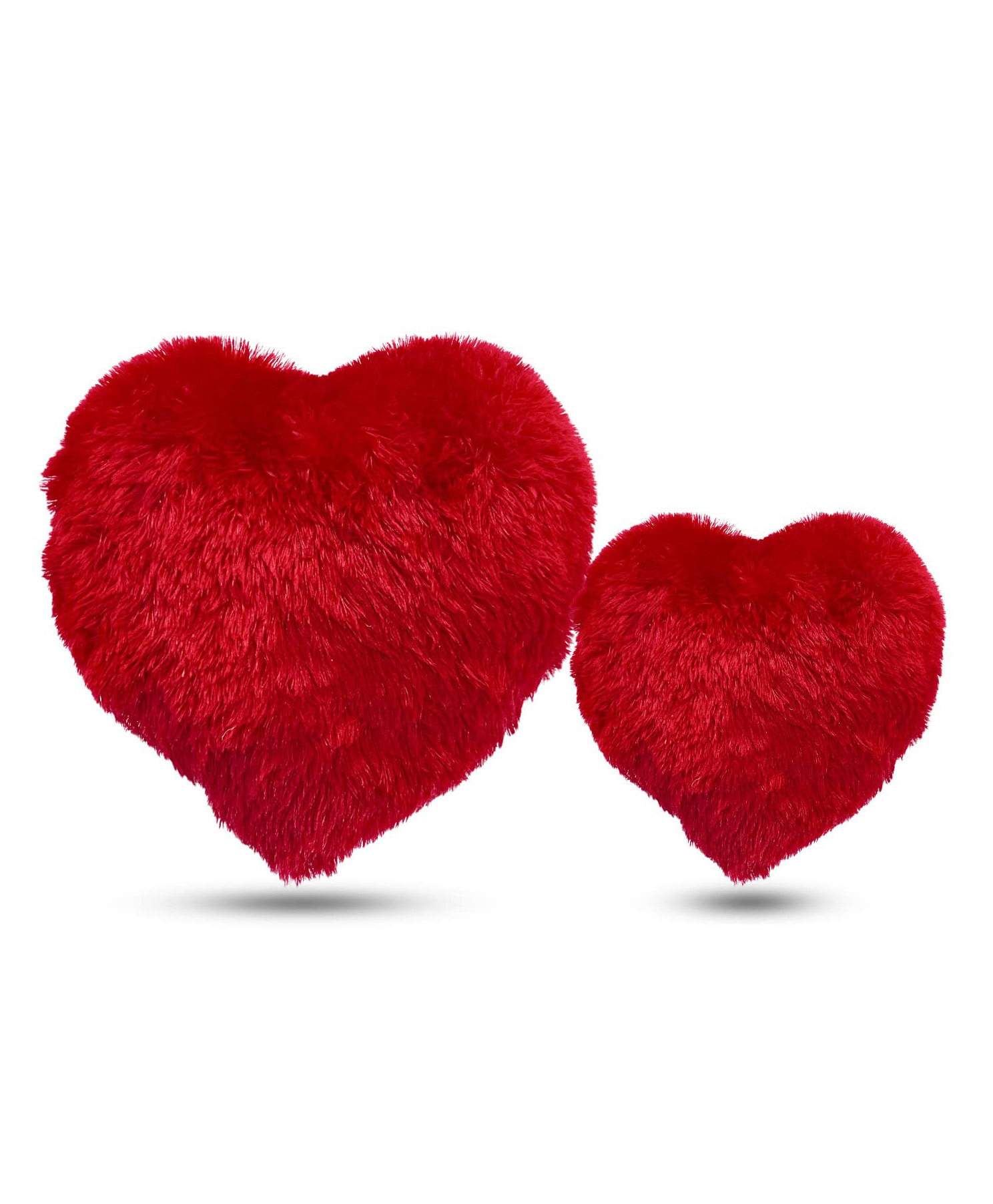Sleepsia Heart Shaped Pillows, Valentine Day Gift Combo, Valentines Special, Girlfriend/Boyfriend Love Pillow Husband/Wife Surprise Small & Big Valentine Love Couple Cushions Romantic Proposal Gift-picture-21