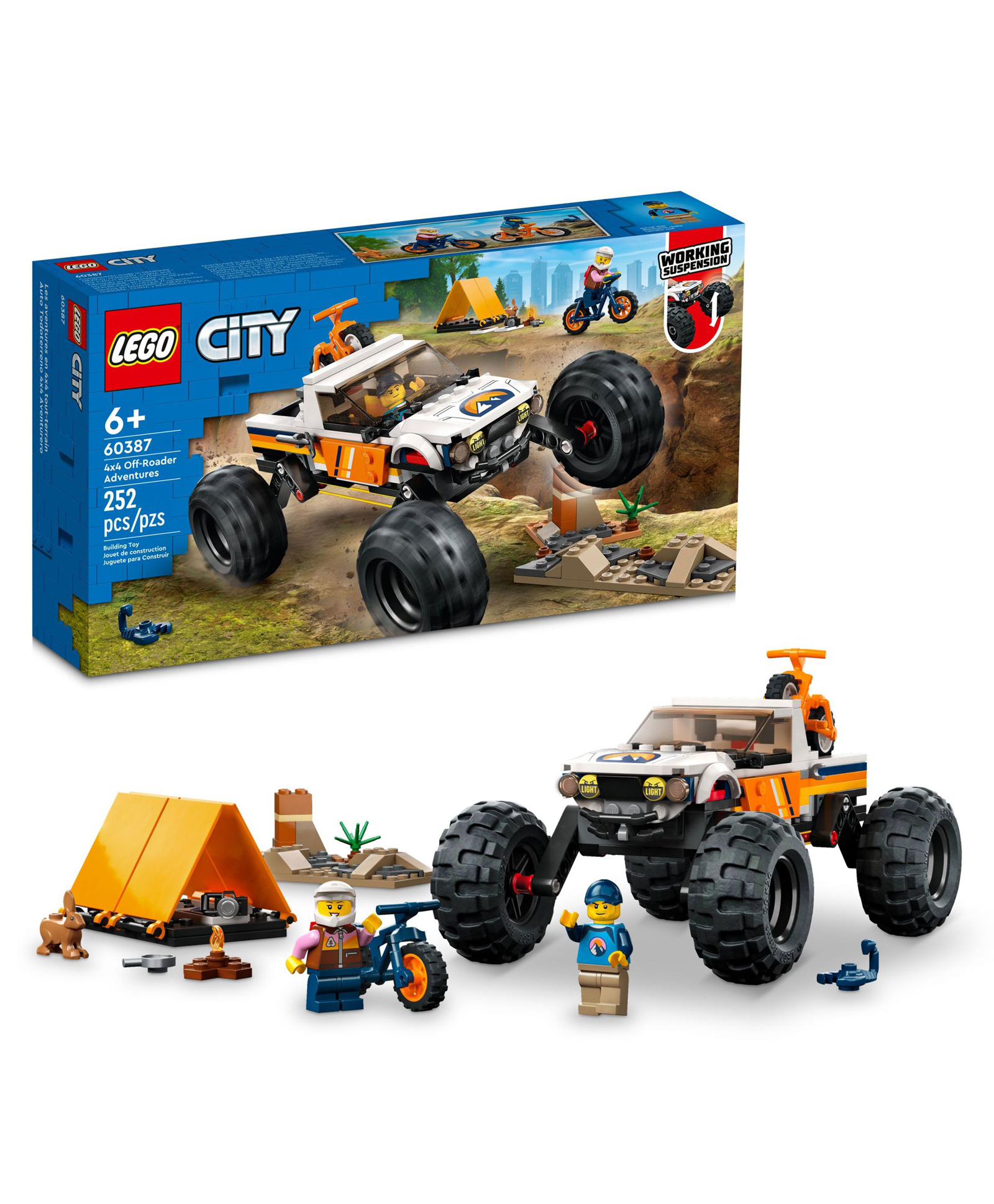LEGO City Off Roader Adventures 252 Pieces- 60387-image-22