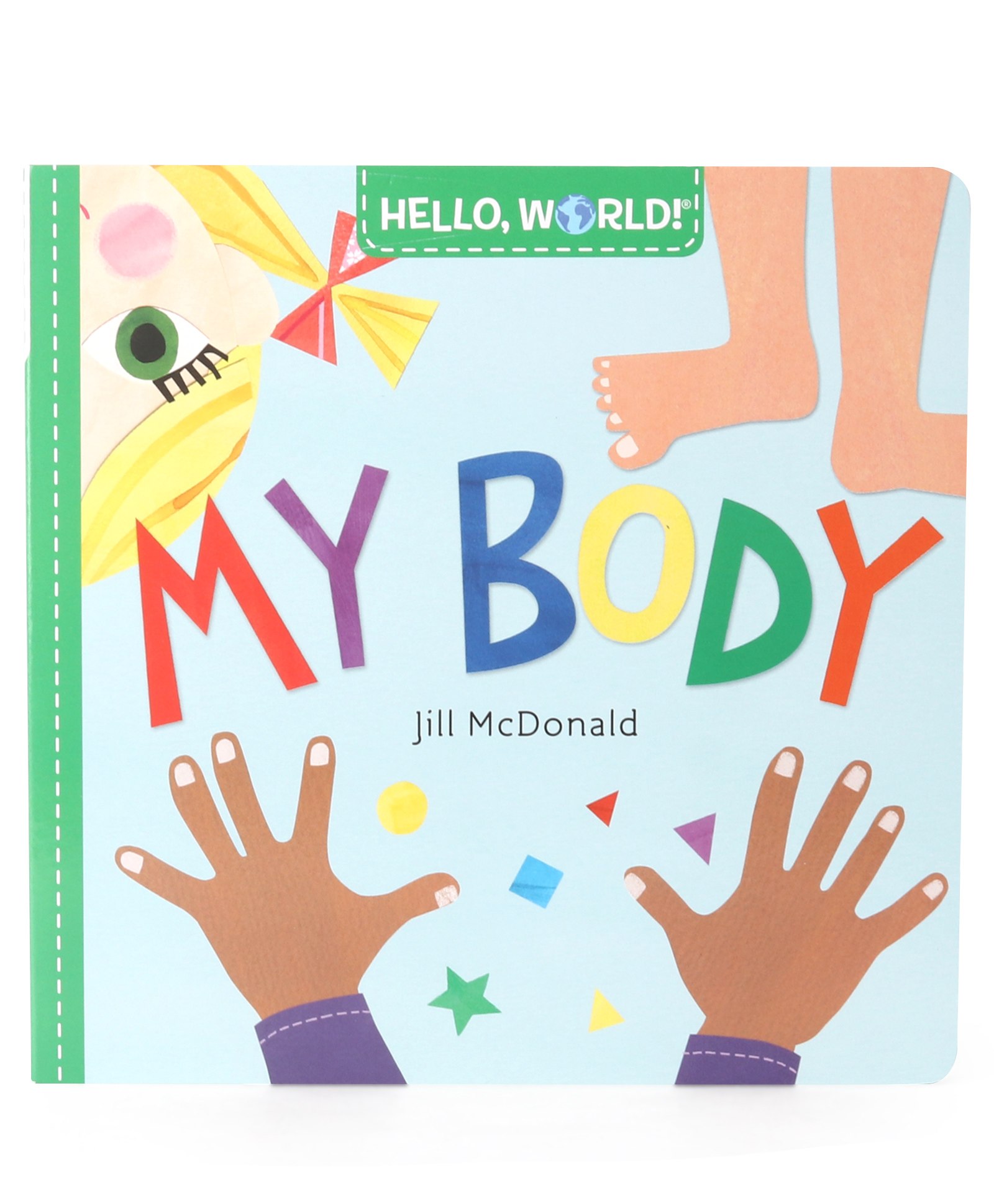 Hello World My Body Board Book by Jill McDonald - English