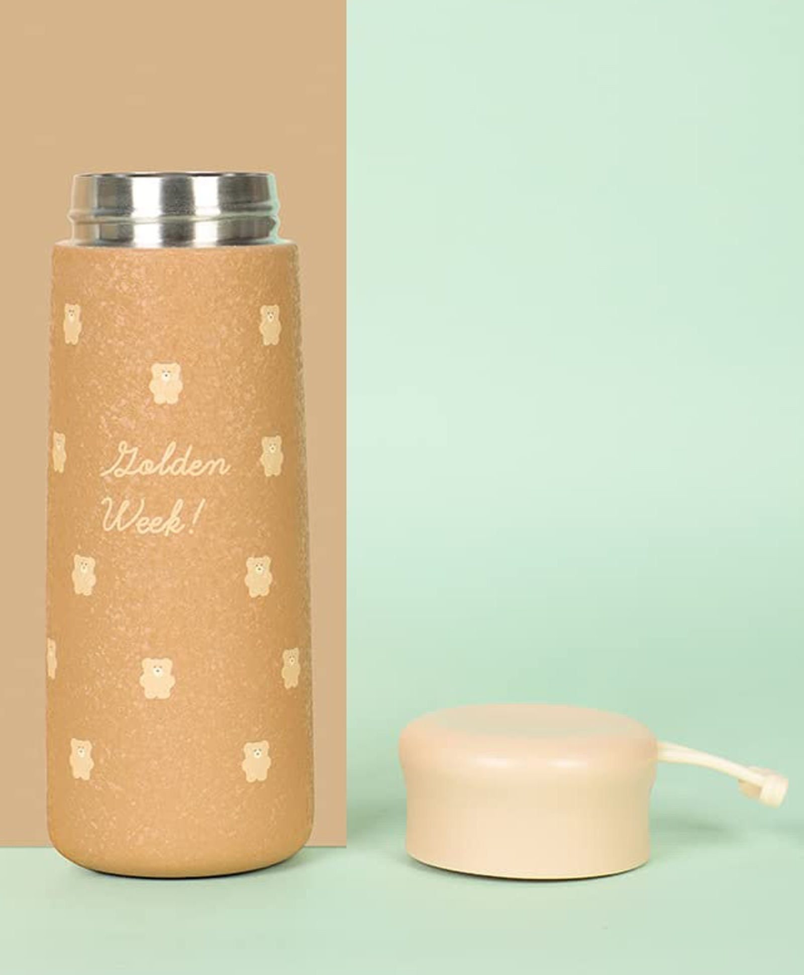 NEGOCIO SS304 Double Walled Vacuum Insulated Stainless Steel Water Bottle - 350 ml (Colour May Vary)-image-37