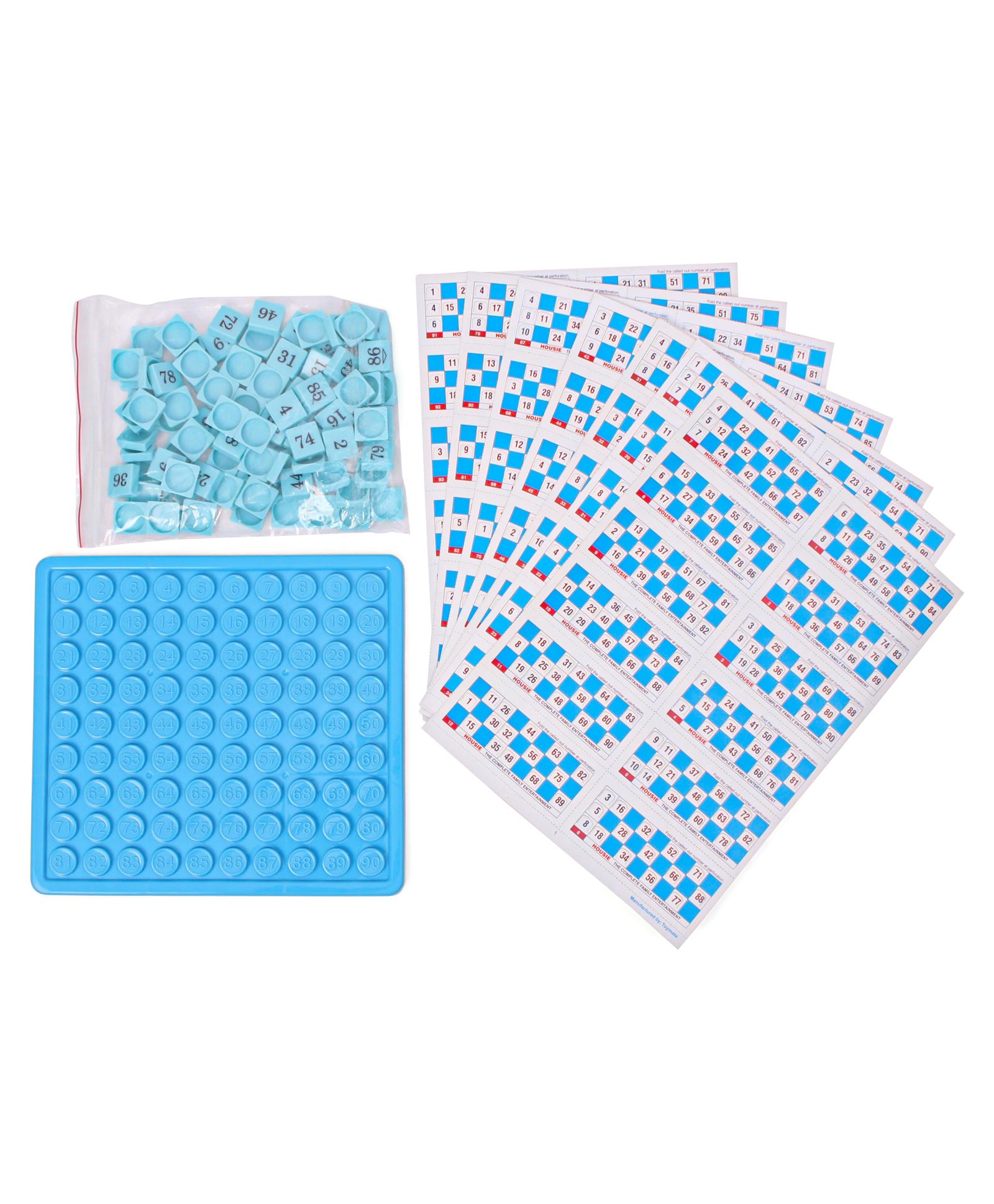 Toymate Housie 96 Tickets Board Game - Multicolor-image-46