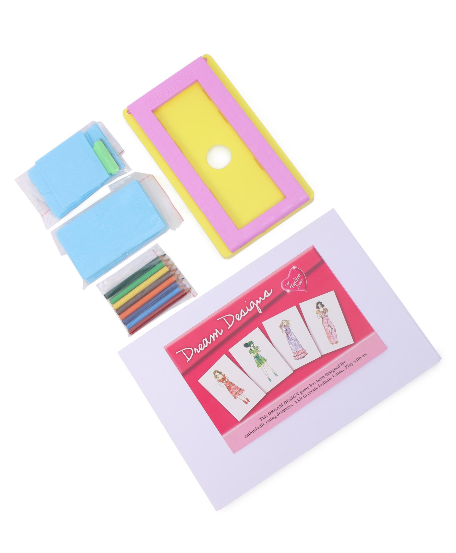Toymate Dream Designs A kit to Create Fashion for Young Enthusiastic Designer - Multicolour-picture-13