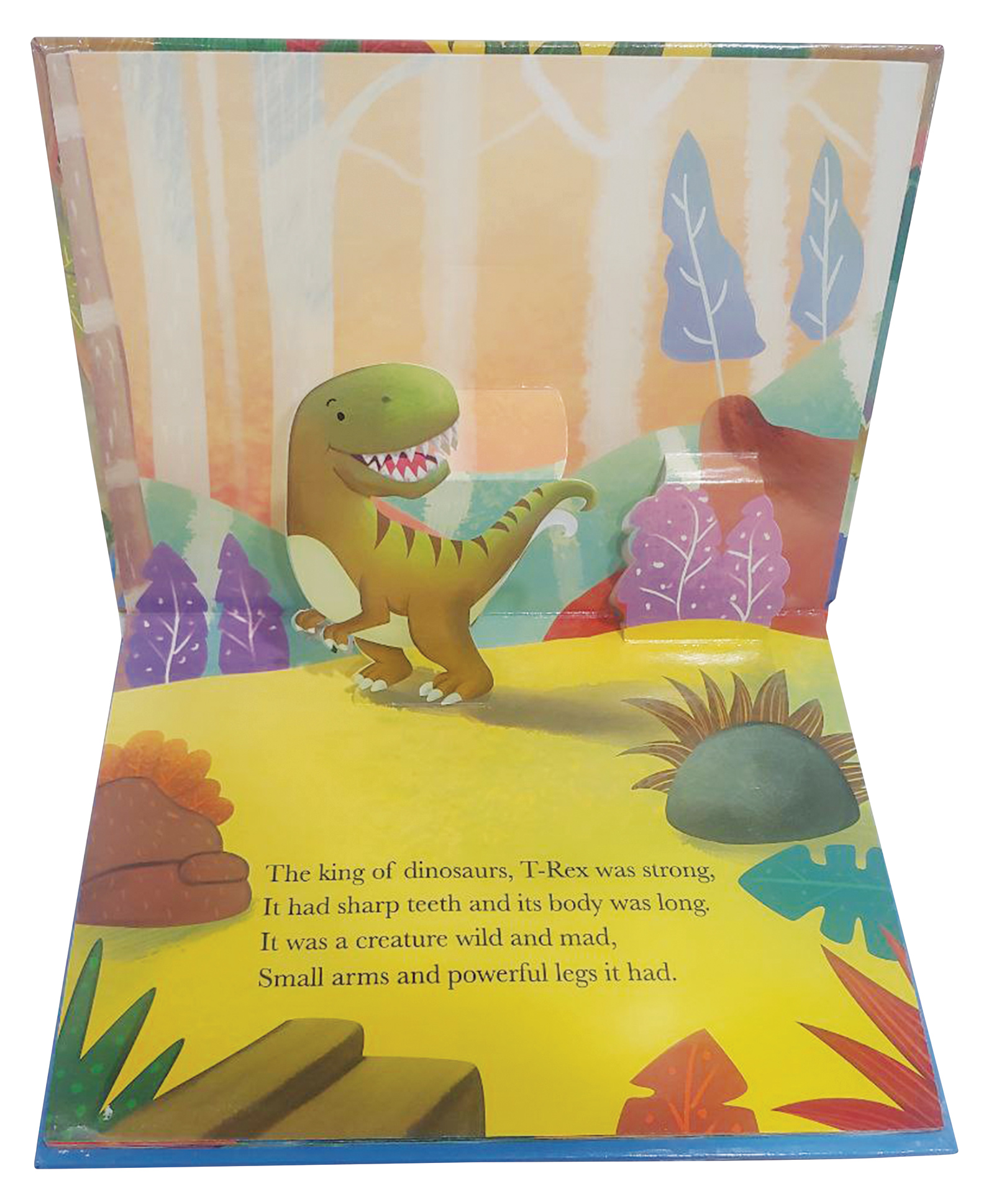 Pop Up Dinosaurs Book Illustrated Pop up books for Kids -English