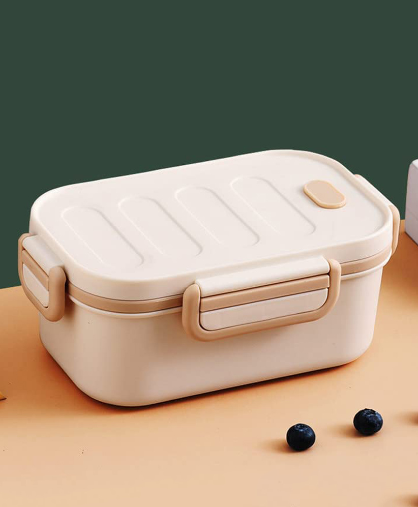 Sanjary Double Layer Lunch Box - (Colour May Vary)-image-5