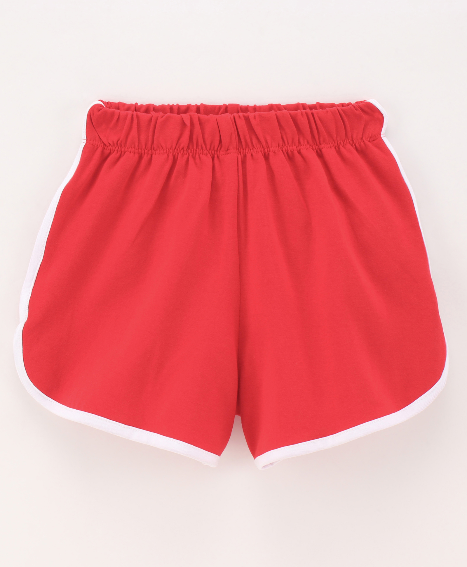 CrayonFlakes Side Taped Sports Shorts - Red-picture-27