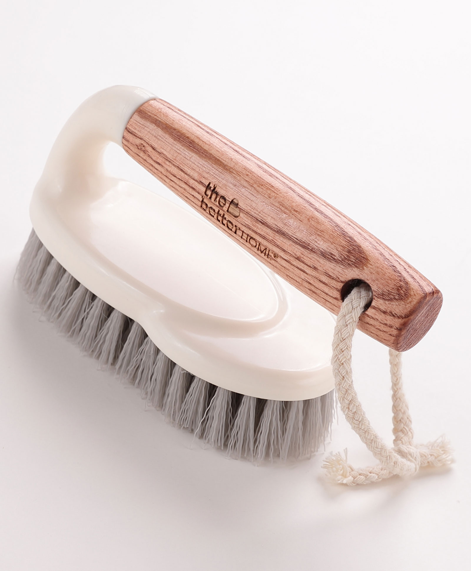 The Better Home Wooden Handle Scrubbing Brush - Brown-image-7