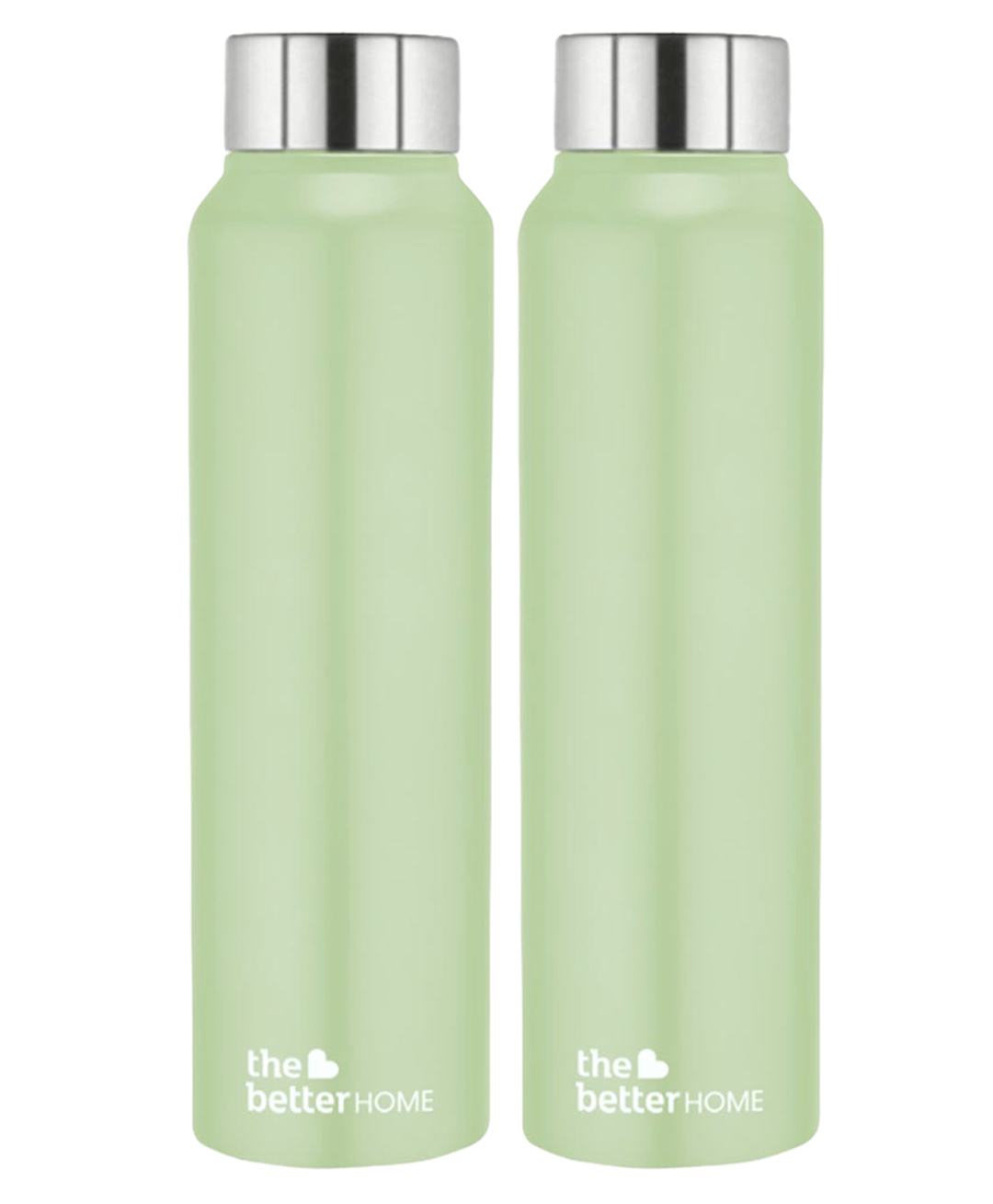 The Better Home Simplex Water Bottle Green Matte Set of 2 - 1 L Each-image-27