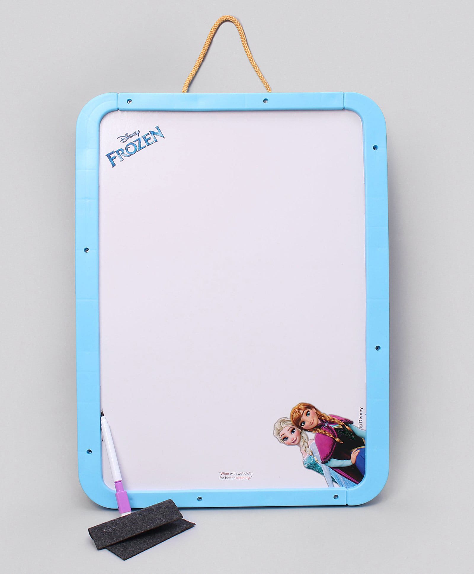 Disney Frozen 2 in 1 Magnetic Board With Marker & Duster ( Colour May Vary)-picture-24