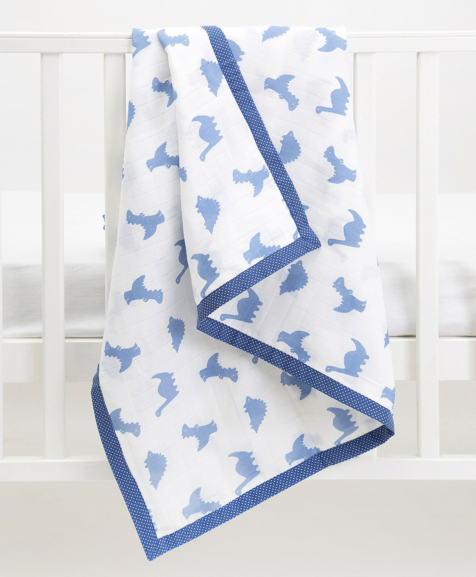 Blooming Buds Dinosaur Pals Baby Wrap - Blue-picture-24