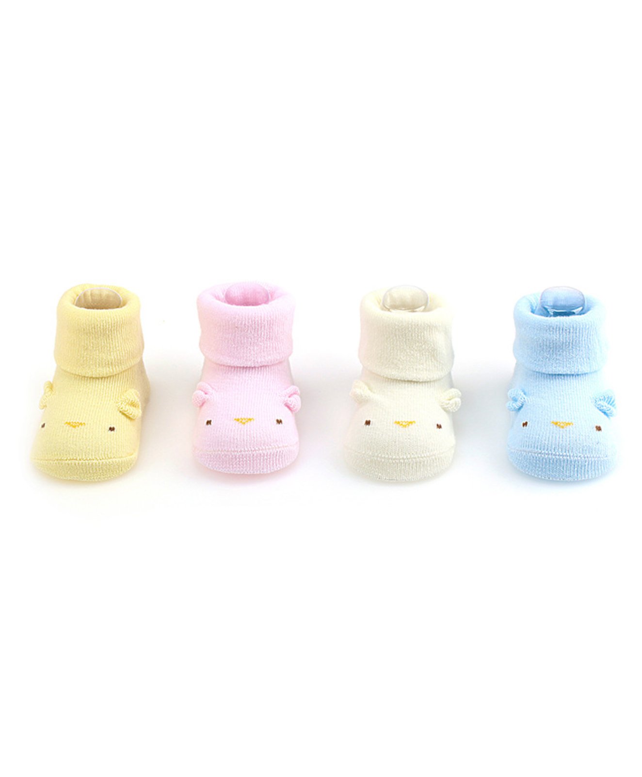 Kidofash Pair Of 4 Animal Detailed Socks - Multi Colour-image-44