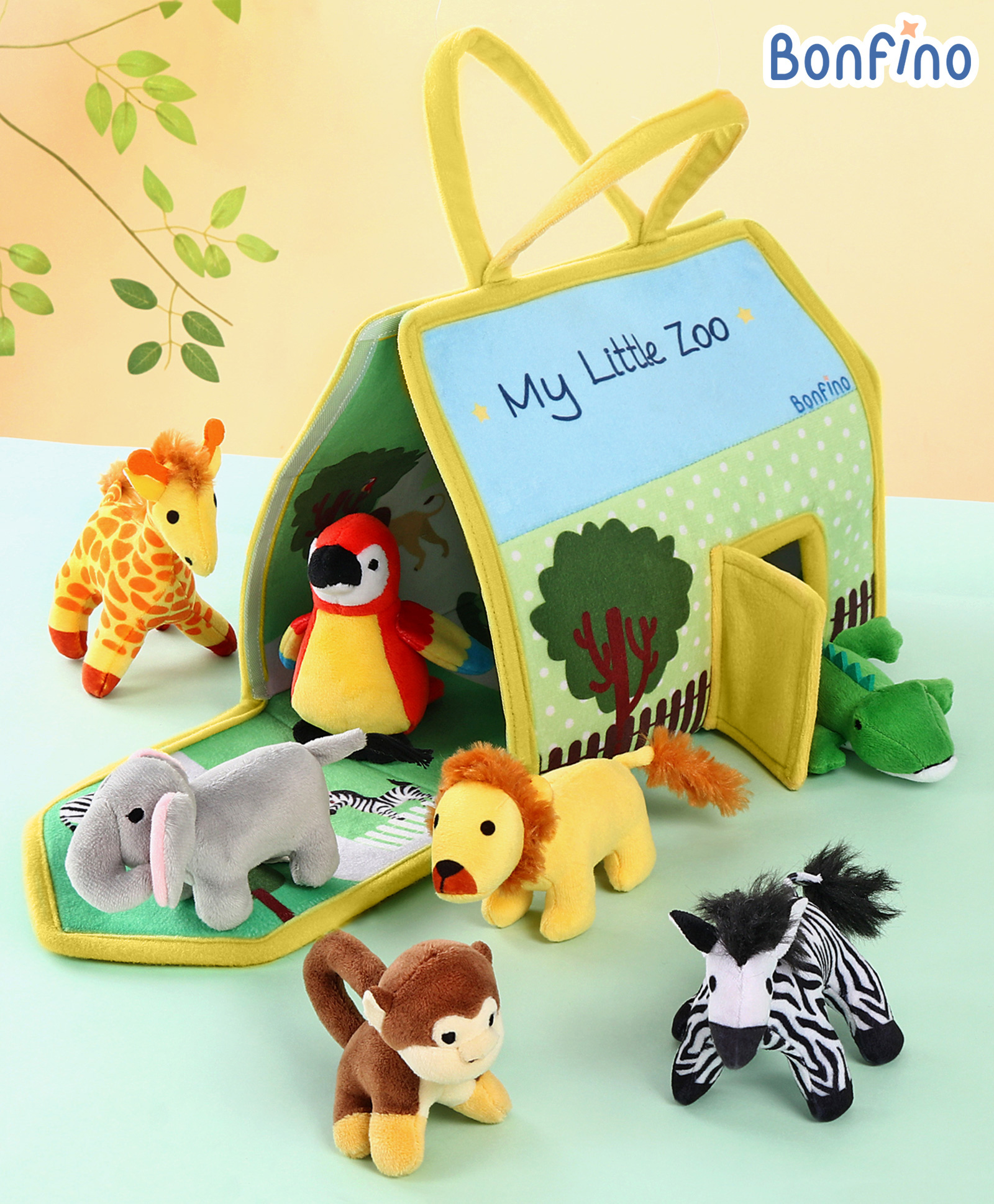 Bonfino My Little Zoo House - Multicolour