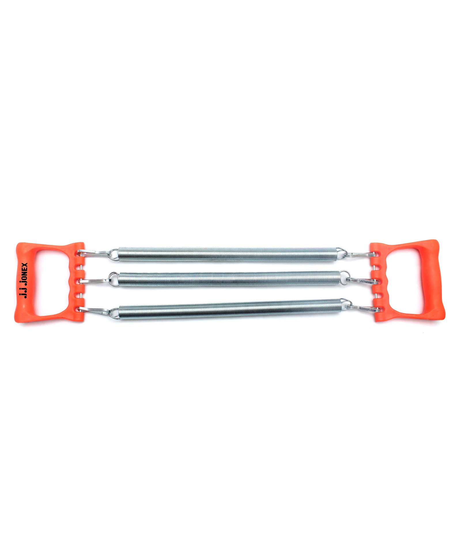 JJ JONEX Professional Gym Exercise Chest Expander Fitness Puller with Triple Spring & Portable Adjustable Resistance - Red-image-19