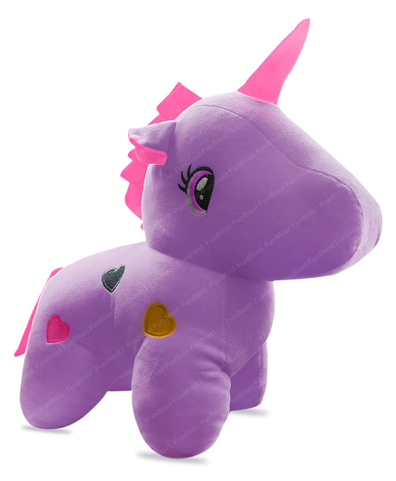 FunBlast Cute Unicorn Soft Toys Purple - Height 40 cm-image-41