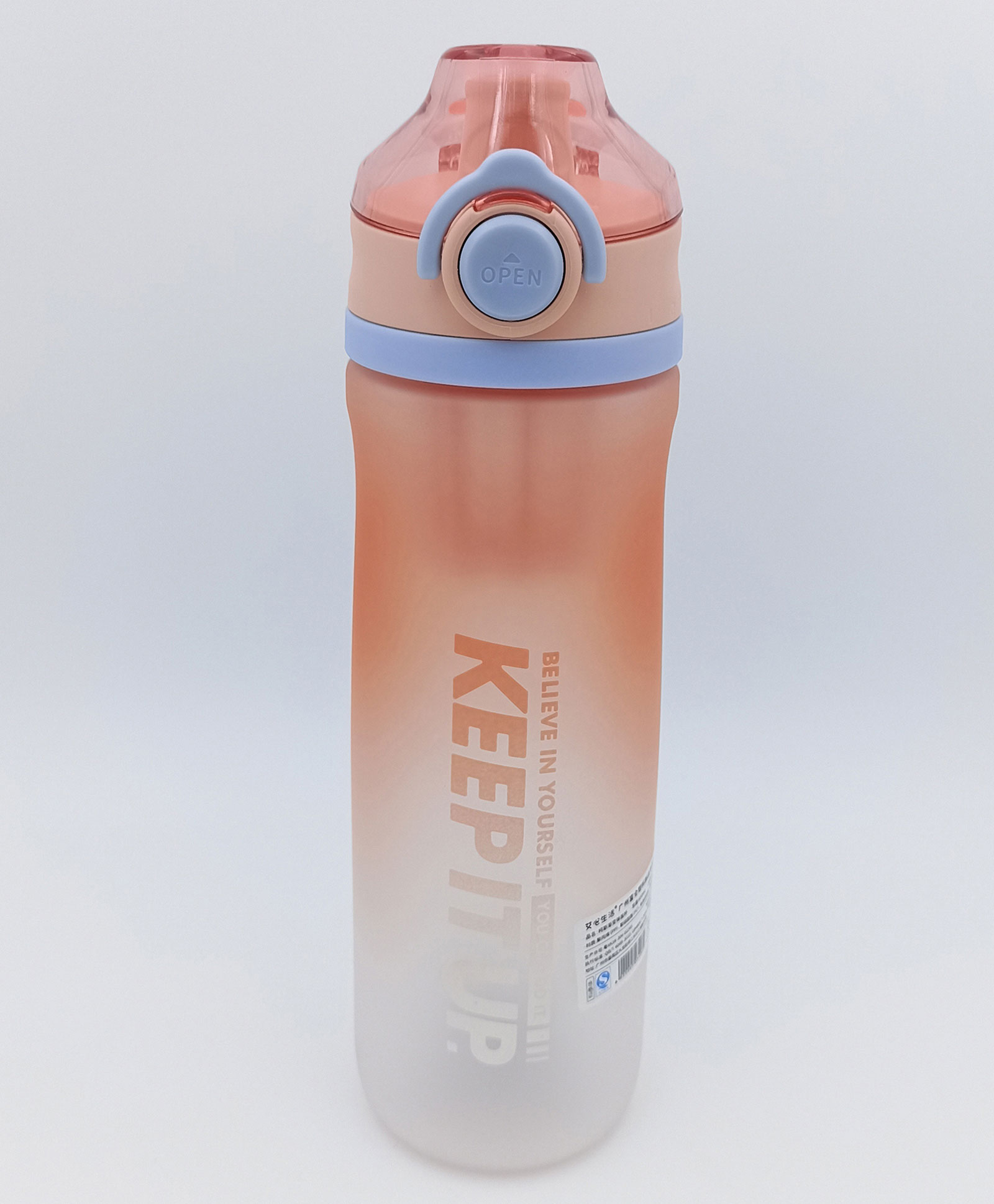 SANJARY Tritan BPA Free Sports Water Bottle Pink - 650 ml-picture-31