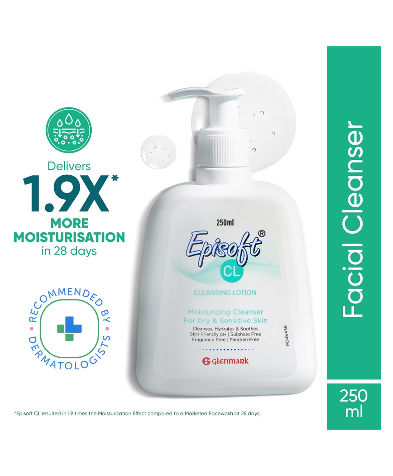 Episoft Cleansing Lotion Cleanser - 250 ml-image-3