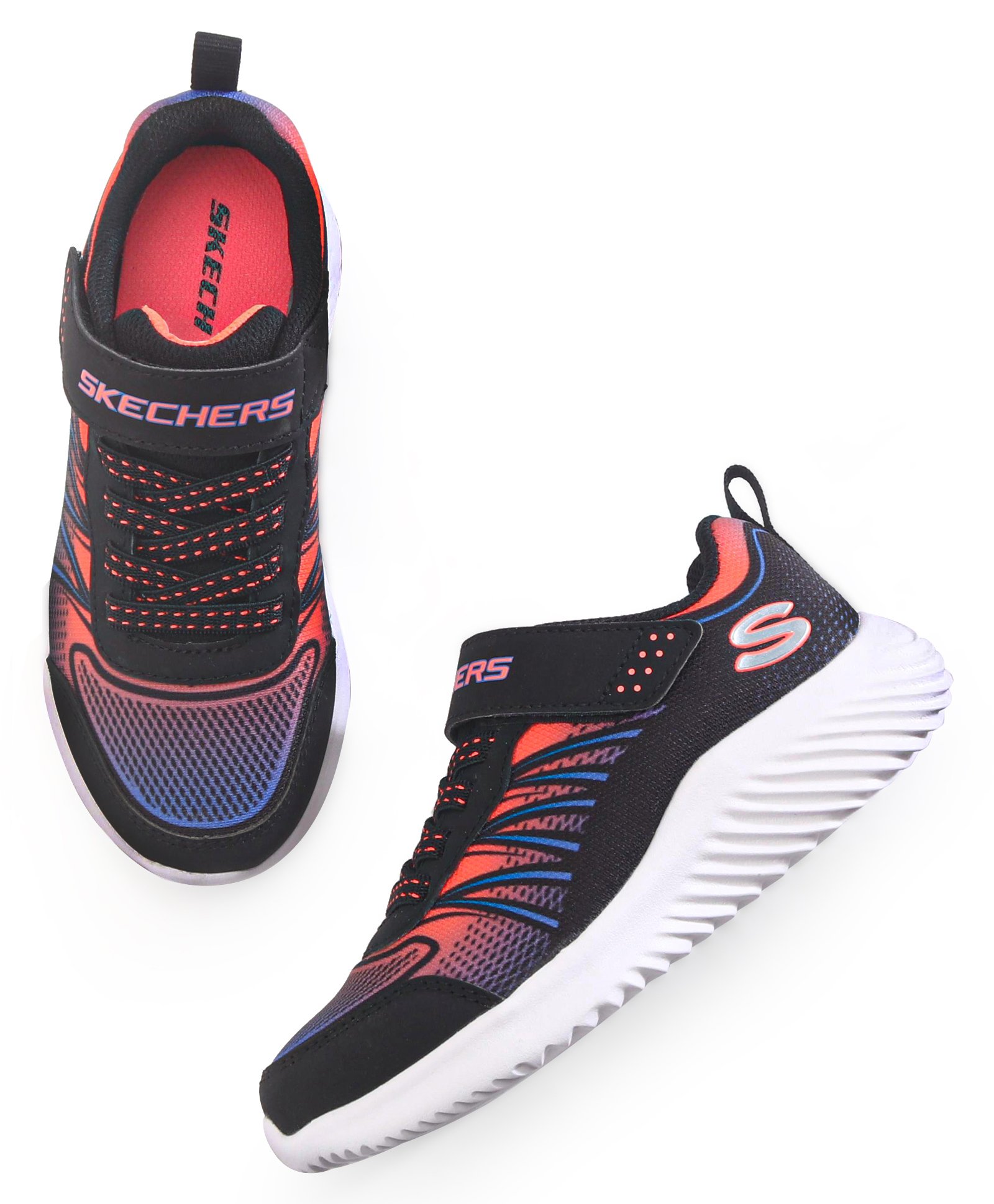 Skechers BounderVelcro Closure Casual Shoes - Black-picture-16